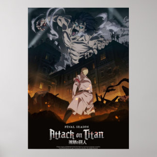 Seizoen voor aanval op Titan Season 4 Poster
