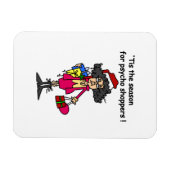 Seizoen voor Psycho Shoppers Magneet (Horizontaal)