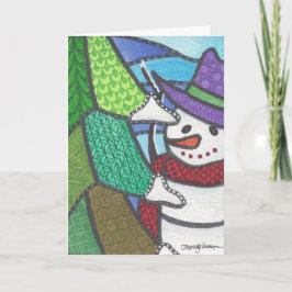 Seizoen Wenskaart Feestdagen Kaart