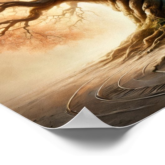 seizoenboom poster (Hoek)