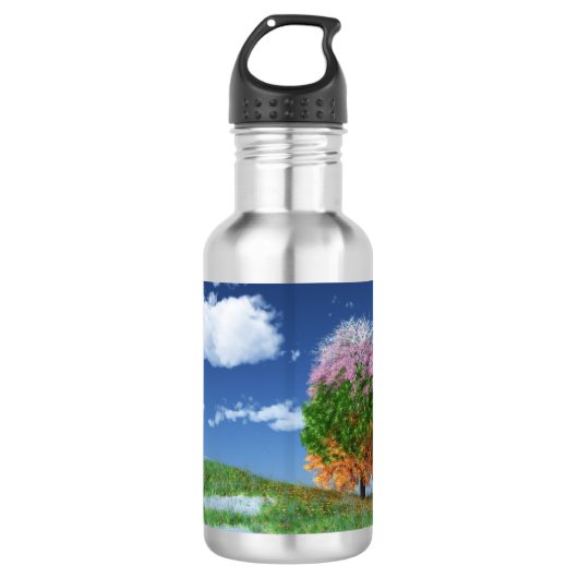 Seizoenboomwaterflesje Waterfles (Voorkant)
