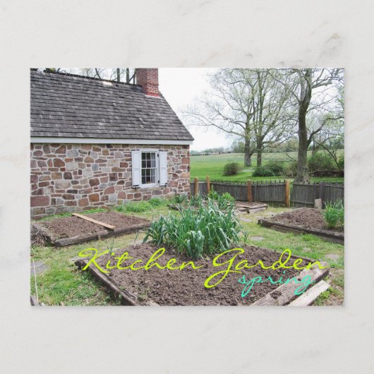 Seizoenen 1: Kitchen Garden Spring Briefkaart (Voorkant)