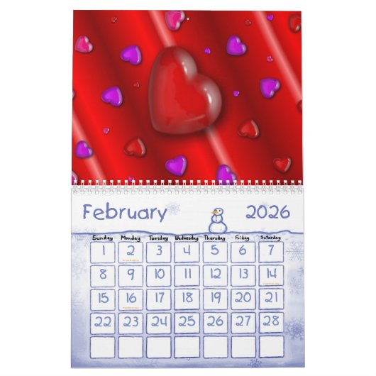 Seizoenen 20XX Kalender (Feb 2026)