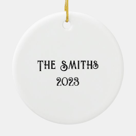 Seizoenen Bleatings Schaap Kerstmis ornament (Achterkant)