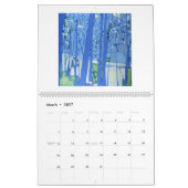 Seizoenen bomen in 2016 kalender (Mar 2027)