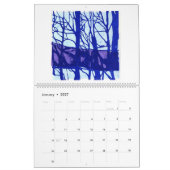 Seizoenen bomen in 2016 kalender (Jan 2027)