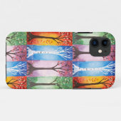 Seizoenen Case-Mate iPhone Case (Achterkant (horizontaal))