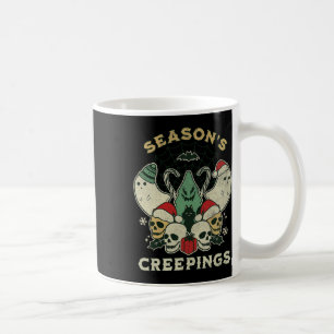 Seizoenen Creepings Fun Halloween Kerstmis Graphic Koffiemok