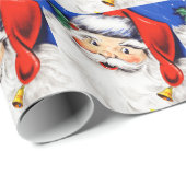 Seizoenen en kerstman cadeaupapier (Rol Hoek)