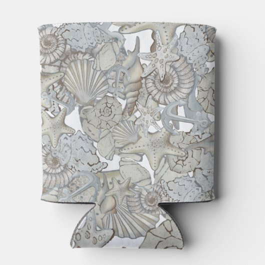 Seizoenen en scheepsankertouw blikjeskoeler (Achterkant)