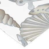 Seizoenen en scheepsankertouw korte tafelloper (Hoek)