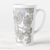 Seizoenen en scheepsankertouw latte mok (Rechts)