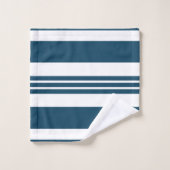 Seizoenen en strepen bad handdoek (Wasdoekje)