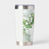 Seizoenen en tijdgroen geïsoleerde drinkbeker (Voorkant)