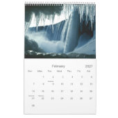 Seizoenen Enkele pagina Kalender (Feb 2027)