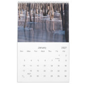 Seizoenen Enkele pagina Kalender (Jan 2027)