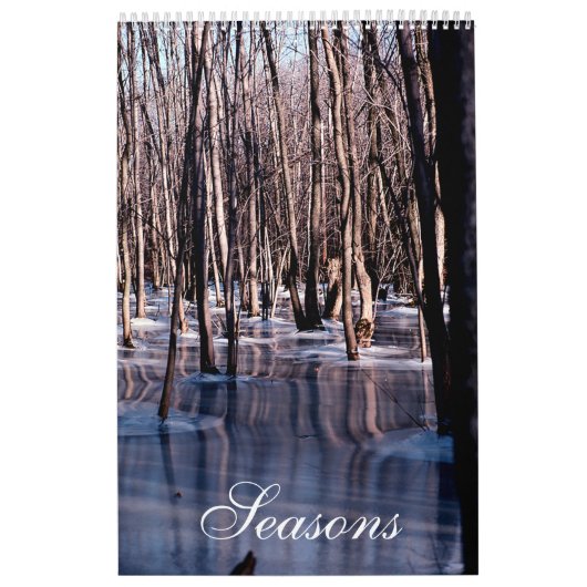 Seizoenen Enkele pagina Kalender (Hoes)