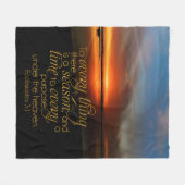 Seizoenen Fleece Deken (Voorkant (Horizontaal))