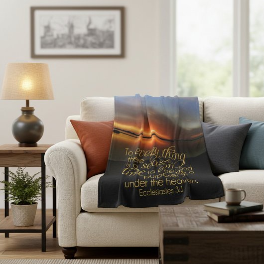 Seizoenen Fleece Deken