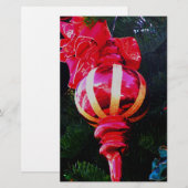 Seizoenen Greetings_ Briefpapier (Voorkant / Achterkant)