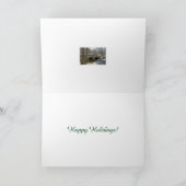 Seizoenen Greetings Kaart - Stone Arch Bridge - Sn (Binnen)