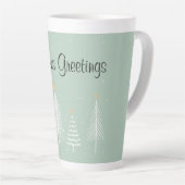 Seizoenen Greetings Latte Mok (Rechterhoek)