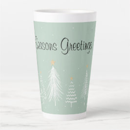 Seizoenen Greetings Latte Mok