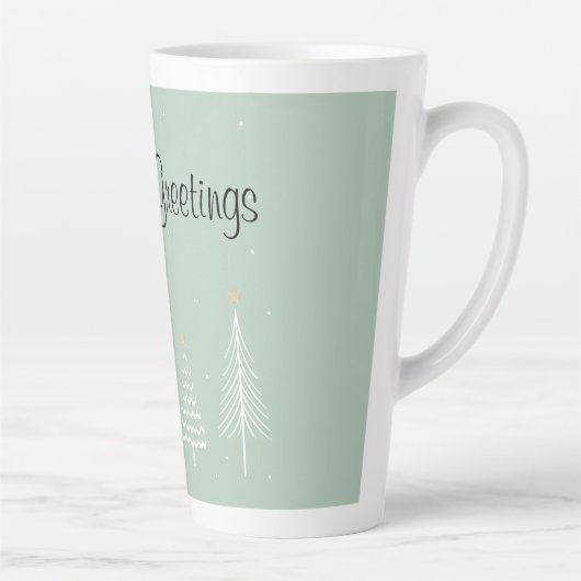 Seizoenen Greetings Latte Mok (Rechts)