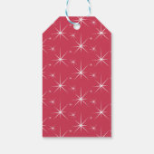 Seizoenen Groeten Angel Christmas Gift Label Cadeaulabel (Achterkant)