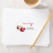 Seizoenen Groeten Bells Etiket (Insitu)