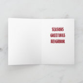 *** SEIZOENEN GROETEN BUURMAN *** FEESTDAGEN KAART (Binnen)