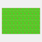 Seizoenen Groeten Kerstvellen Verpakking Papier Inpakpapier Vel (Voorkant 2)