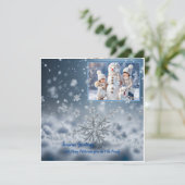 Seizoenen Groeten, Minimalistisch, Gepersonaliseer Kaart (Staand voorkant)