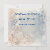 Seizoenen Groeten, Minimalistisch, Gepersonaliseer Kaart (Achterkant)