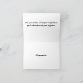 Seizoenen Groeten Sjabloon Gepersonaliseerde Kaart (Binnen)