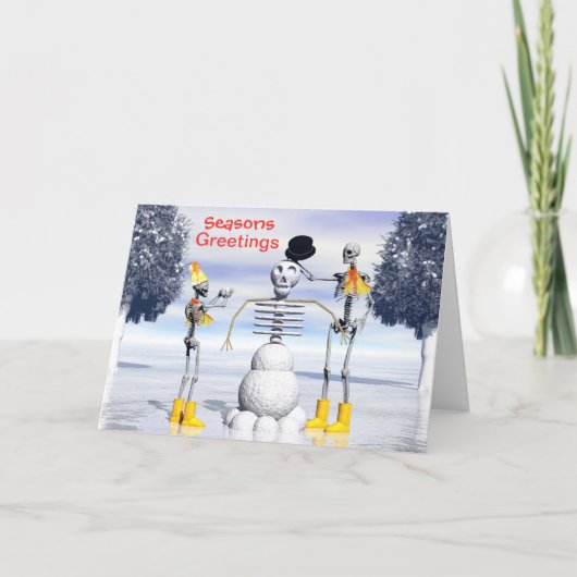 Seizoenen Groetjes kaart (Voorkant)