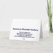 Seizoenen Groetjes kaart #6 (Achterkant)