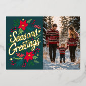 SEIZOENEN GROETJES KERST FEESTDAGEN AANGEPASTE FOT (Voorkant)
