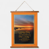 Seizoenen Hangend Wandkleed (Voorkant)