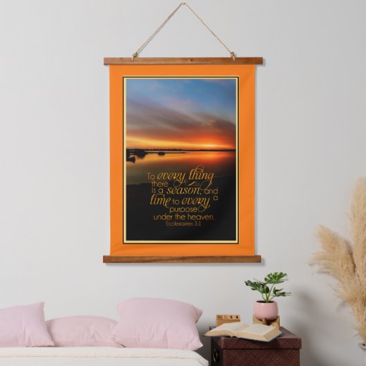 Seizoenen Hangend Wandkleed (Slaapkamer)