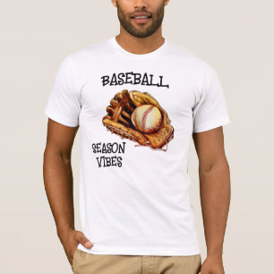 Seizoenen honkbal t-shirt