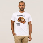 Seizoenen honkbal t-shirt (Voorkant volledig)