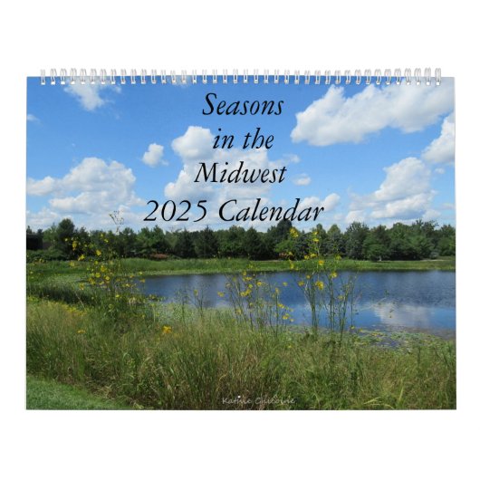 Seizoenen in het Midwesten van 2023 Kalender (Hoes)