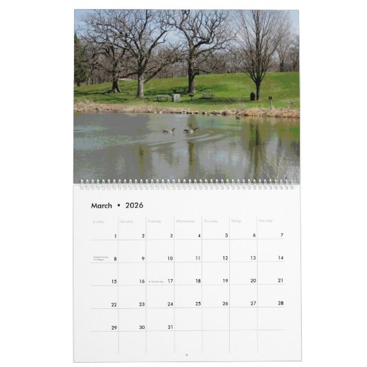 Seizoenen in het Midwesten van 2023 Kalender (Mar 2026)