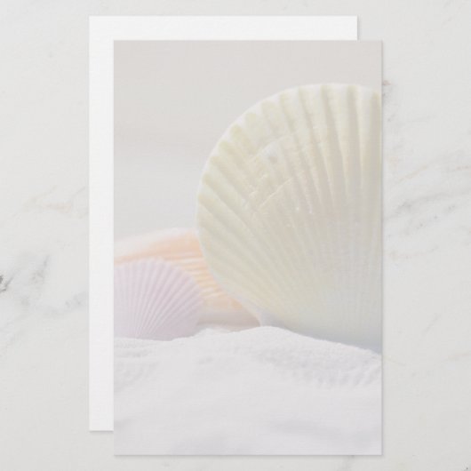 Seizoenen in het Witte zand Briefpapier (Voorkant / Achterkant)