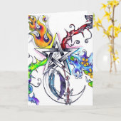 seizoenen in ster kaart (Gele Bloem)