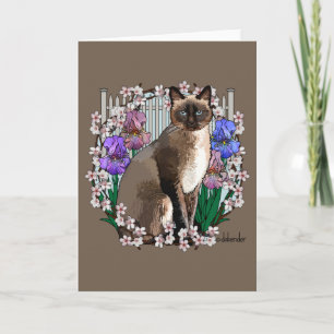 Seizoenen Katten - Spring Garden Kaart