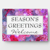 SEIZOENEN - Kerstmis Fotoplaat (voorkant)