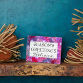 SEIZOENEN - Kerstmis Fotoplaat (Zijkant)