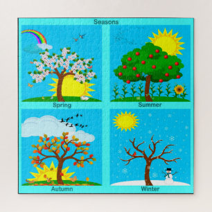 Seizoenen Legpuzzel